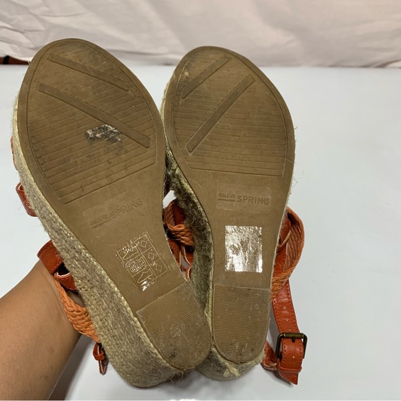 Call It Spring "Wheeleria" Wedge Heel Platforms   Size 8 - Picture 3 of 16